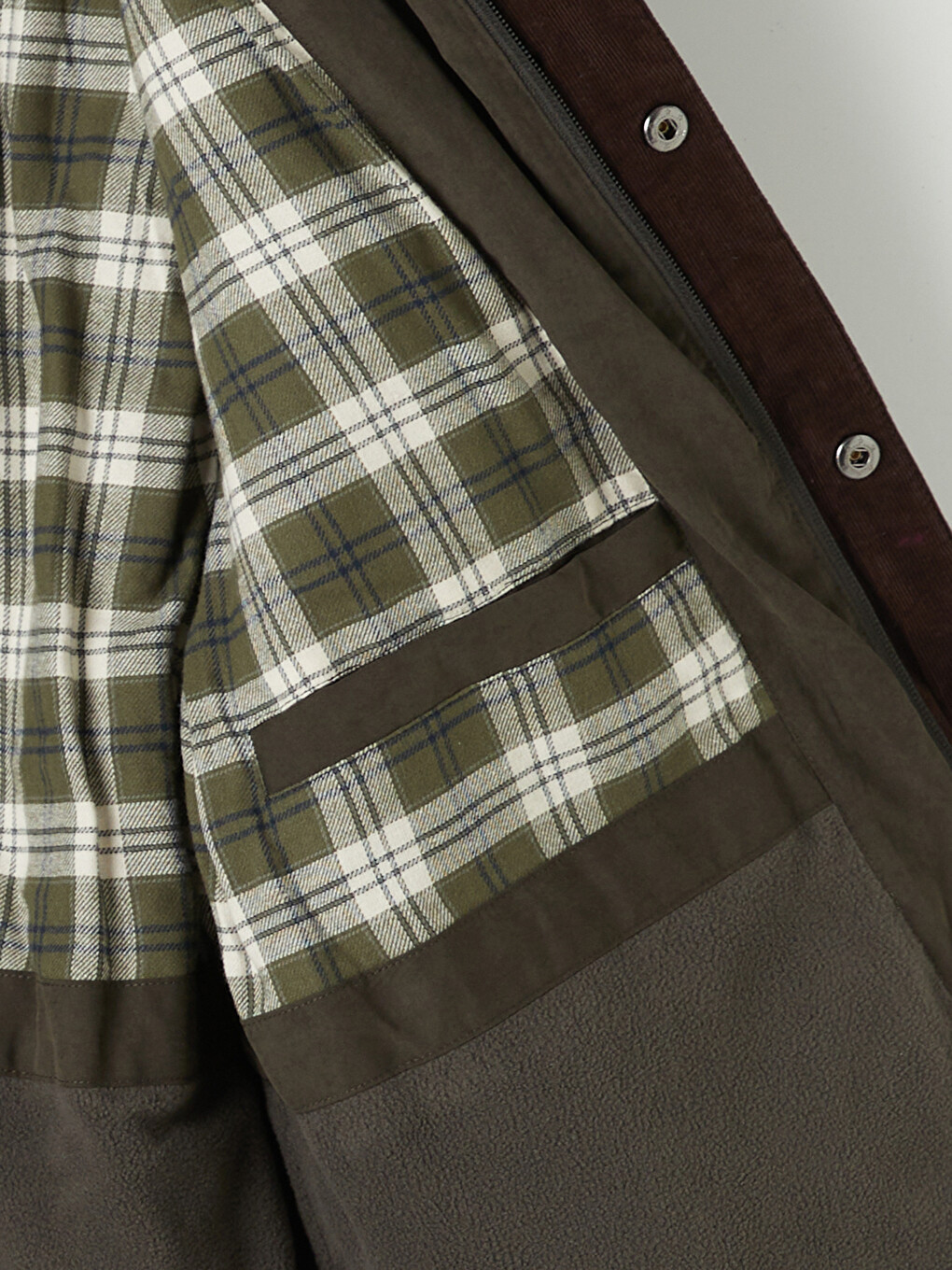 Man Khaki Puffer Coat-5