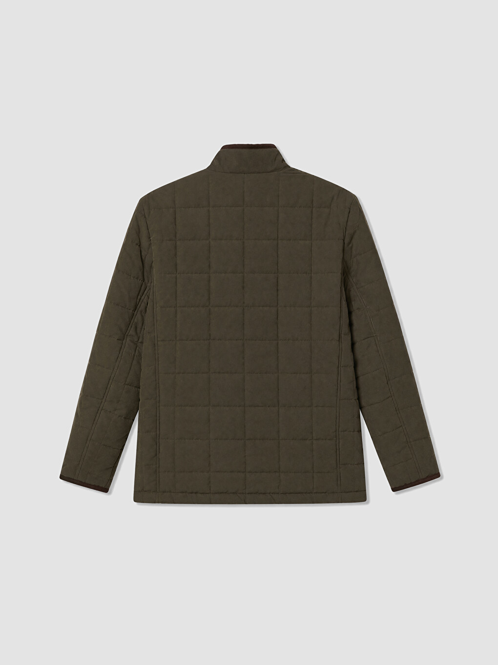 Man Khaki Puffer Coat-7
