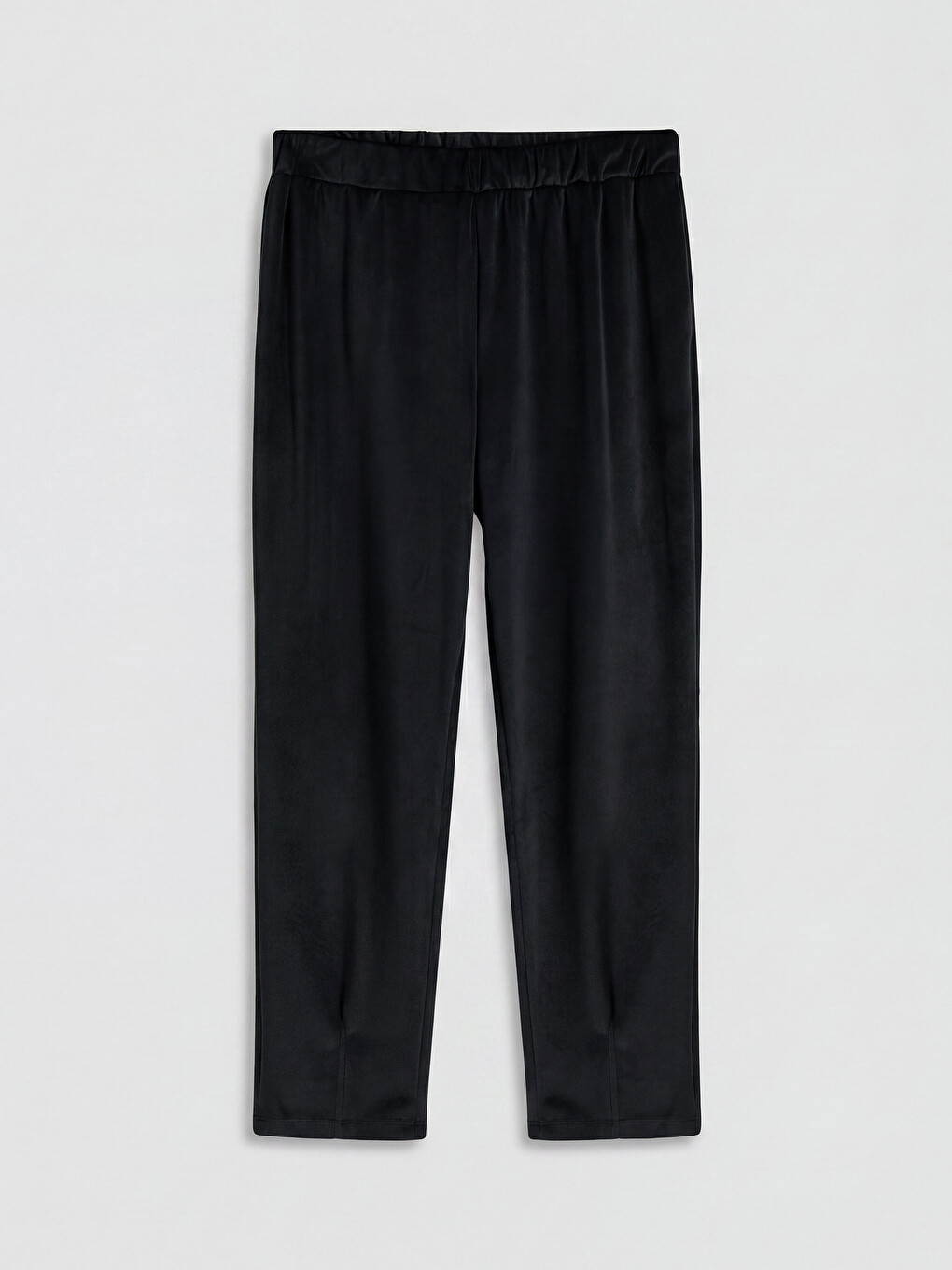 Elastic Waist Women's Velvet Pyjama Bottoms-4
