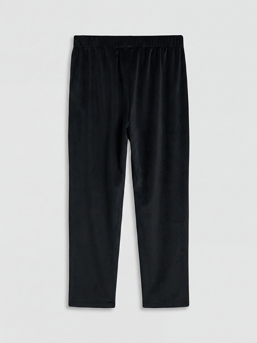 Elastic Waist Women's Velvet Pyjama Bottoms-5