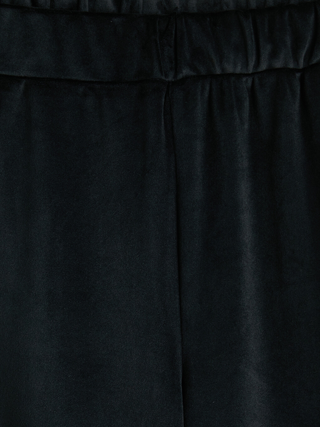 Elastic Waist Women's Velvet Pyjama Bottoms-6