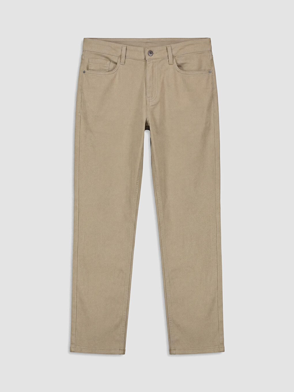 Slim Fit Gabardine Men's Chino Trousers-3