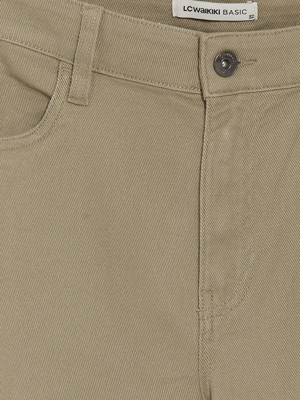 Slim Fit Gabardine Men's Chino Trousers-4