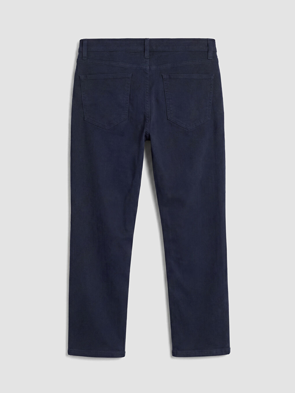 Lacivert Slim Fit Gabardin Erkek Chino Pantolon-2