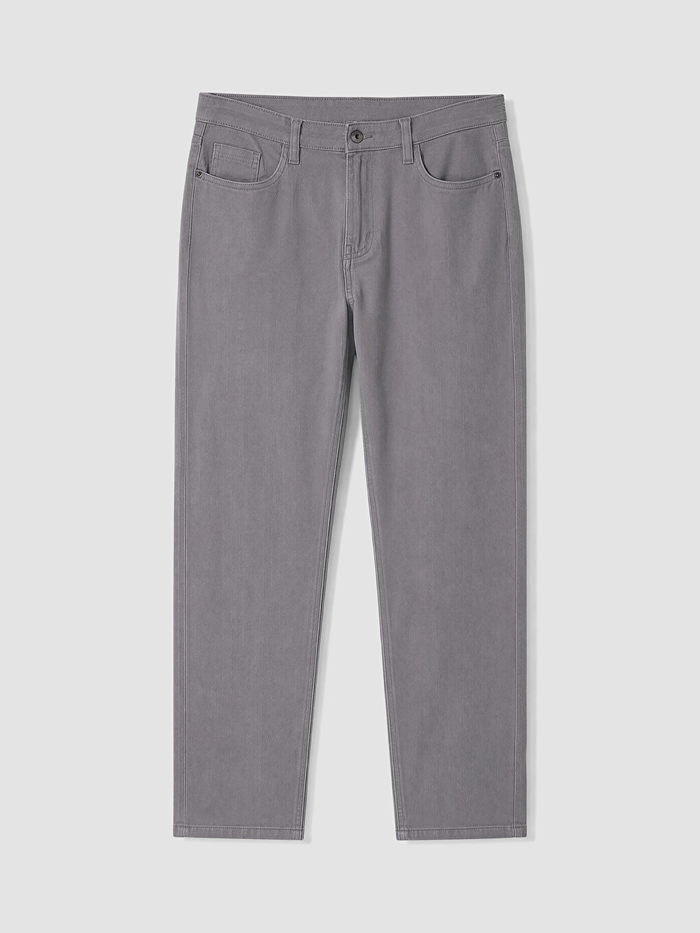 Slim Fit Gabardine Men's Chino Trousers