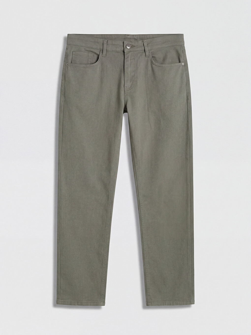 Haki Slim Fit Erkek Chino Pantolon