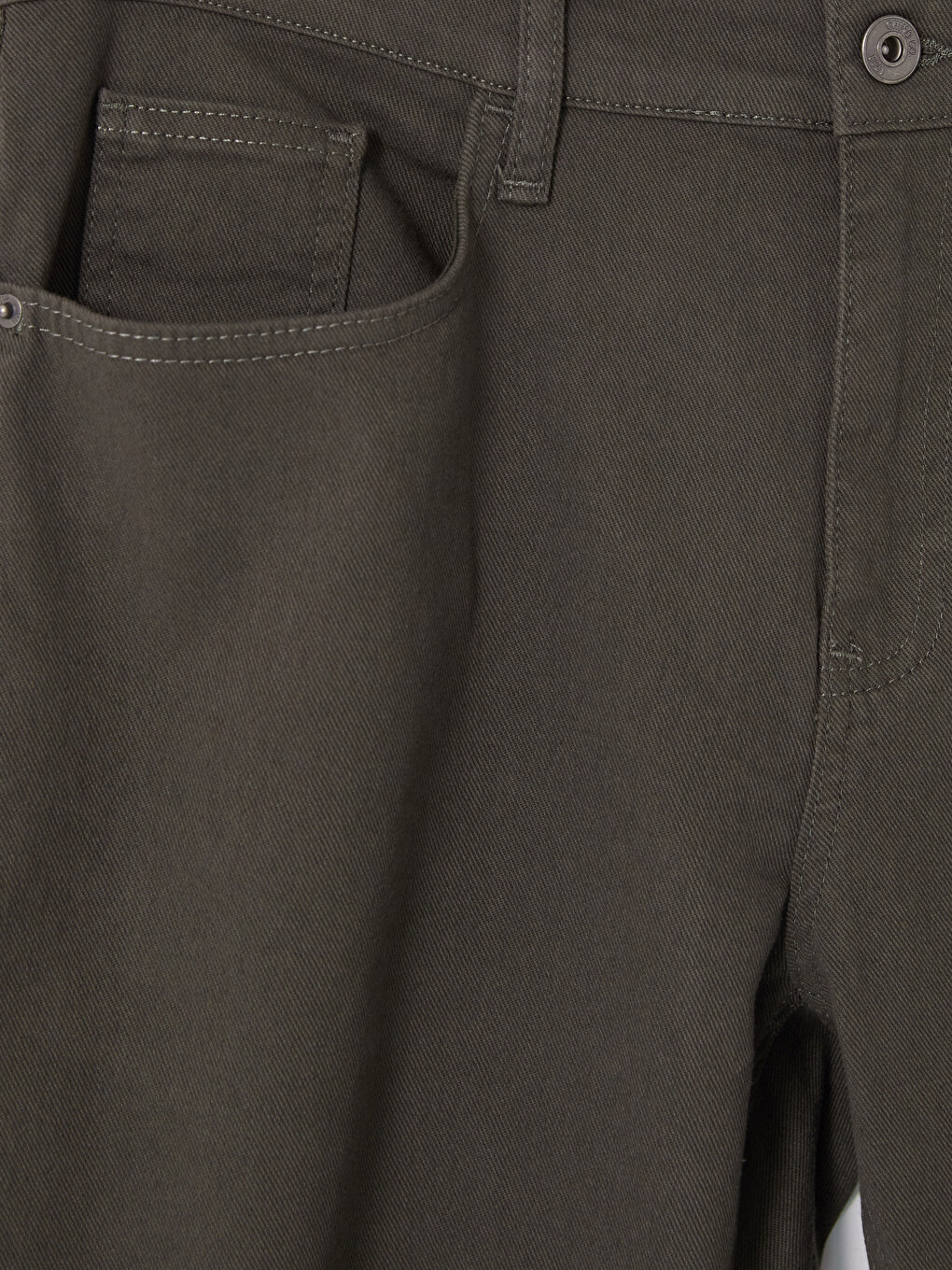 Slim Fit Gabardine Men's Chino Trousers-6