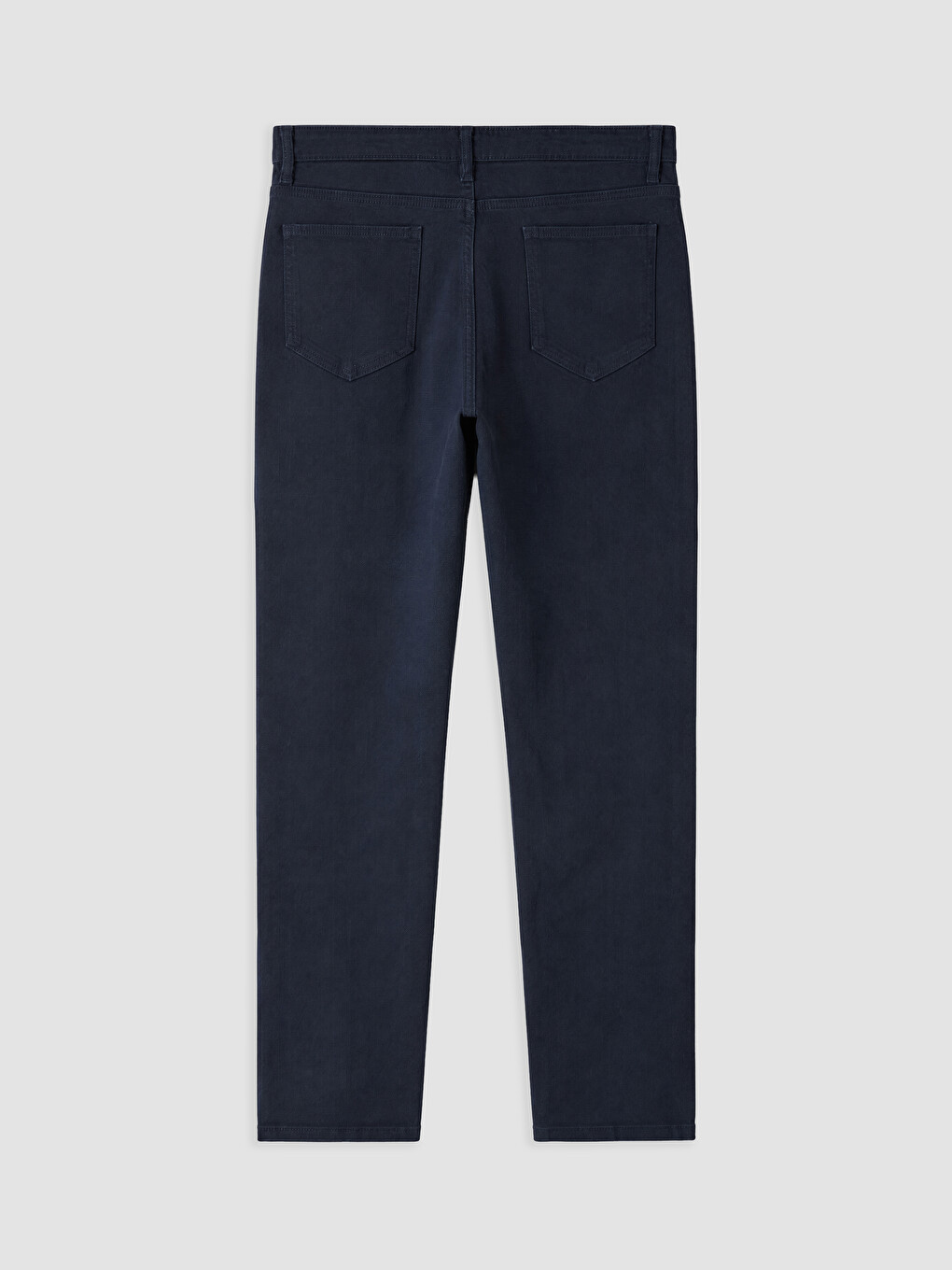 Lacivert Slim Fit Gabardin Erkek Chino Pantolon-5