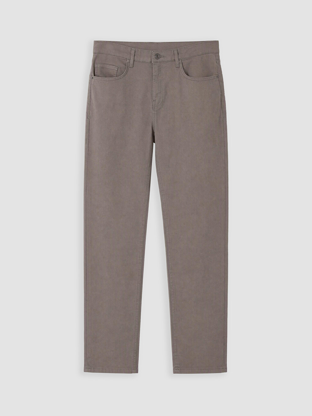 Haki Slim Fit Erkek Chino Pantolon-4