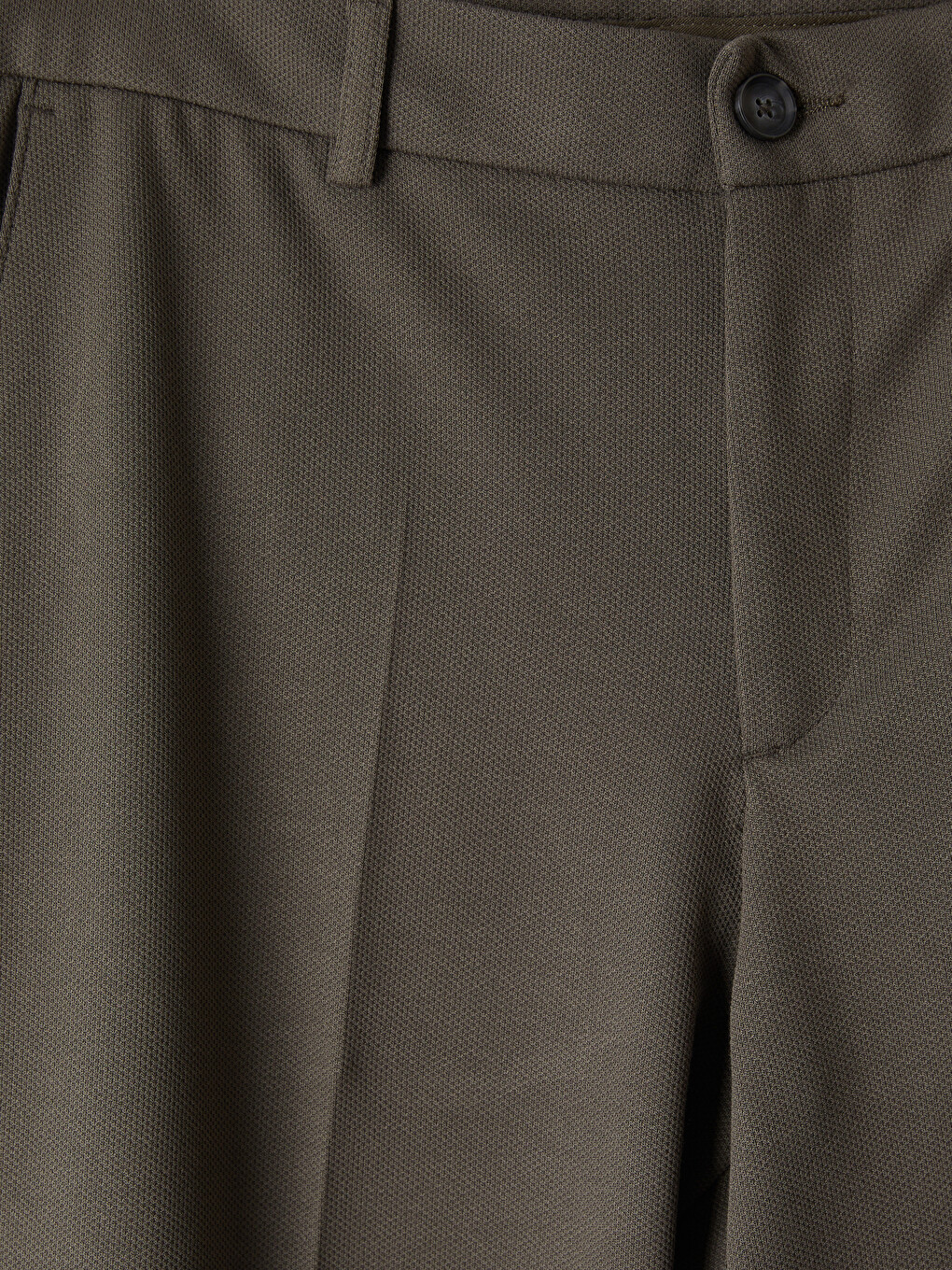 Haki Slim Fit Erkek Chino Pantolon-5