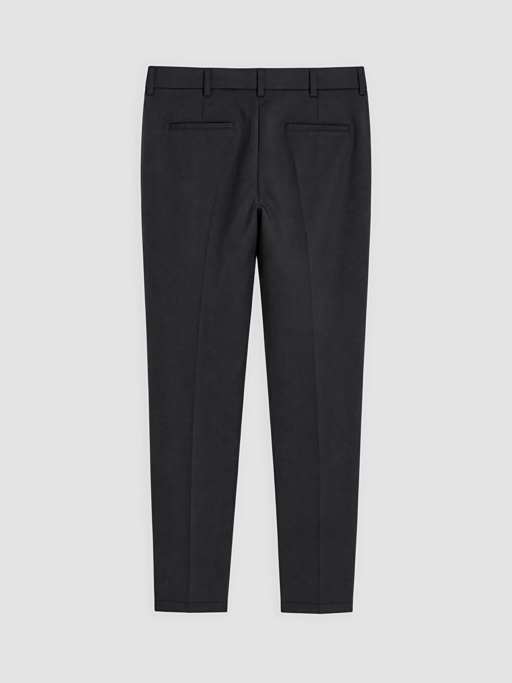 Siyah Slim Fit Erkek Chino Pantolon-1