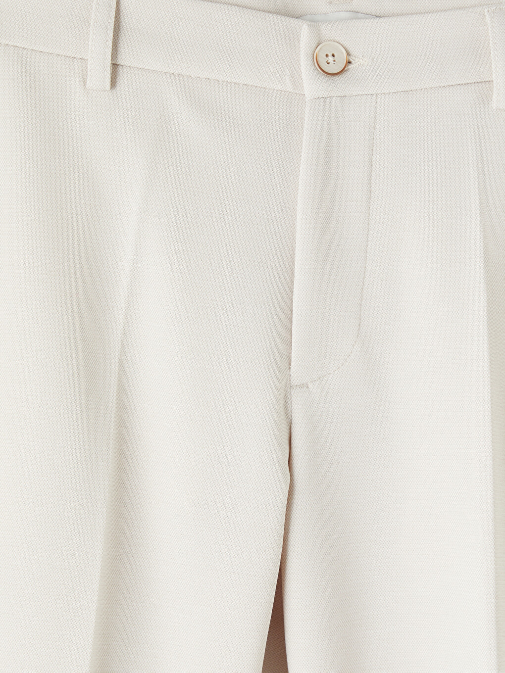 Bej Slim Fit Erkek Chino Pantolon-4