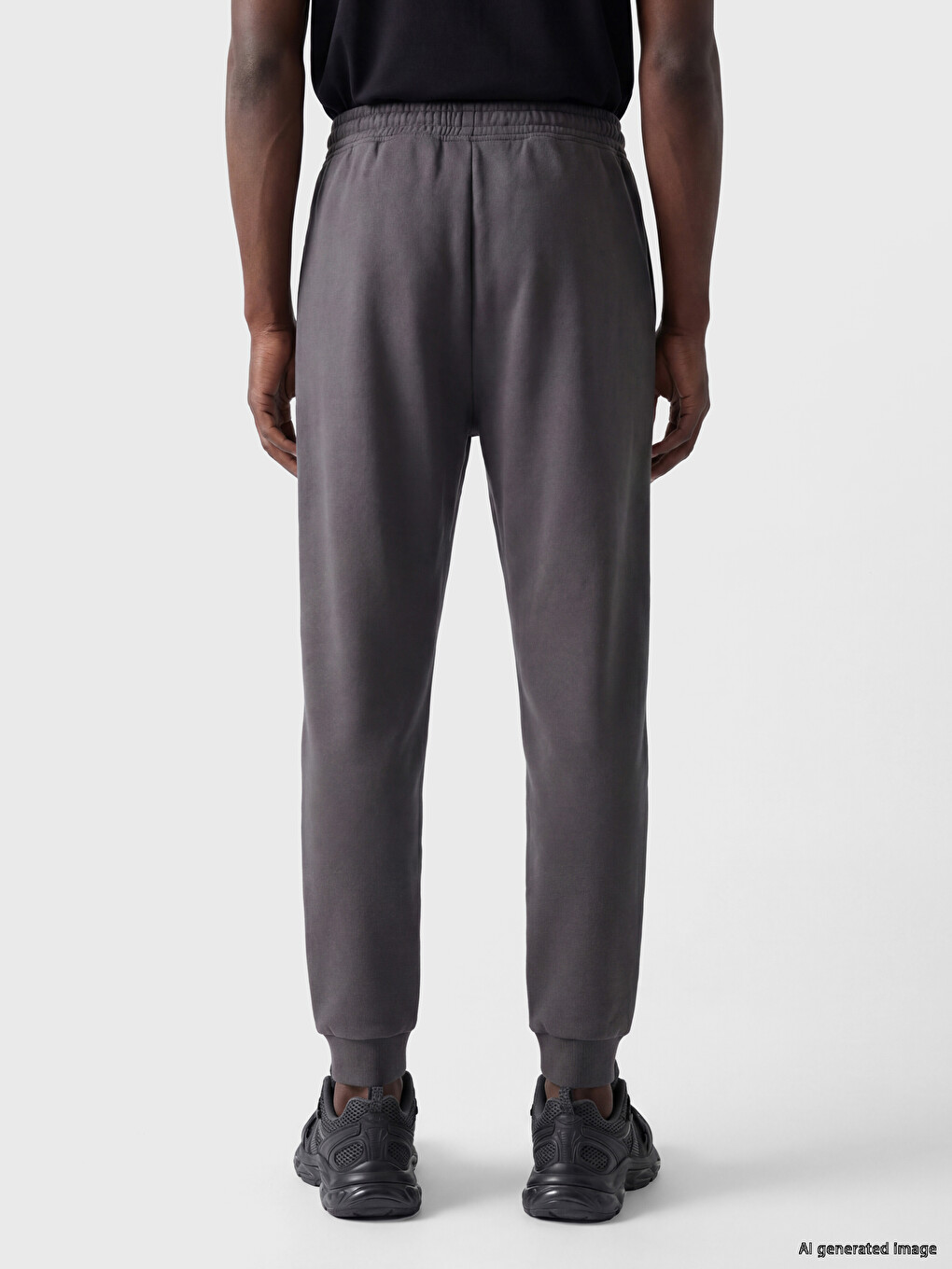 Man Anthracite Sweatpants-3