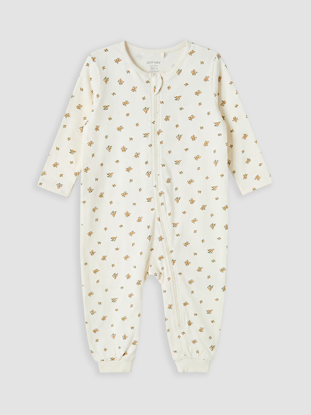 Printed Baby Girls' Jumpsuit 2 Pack-2