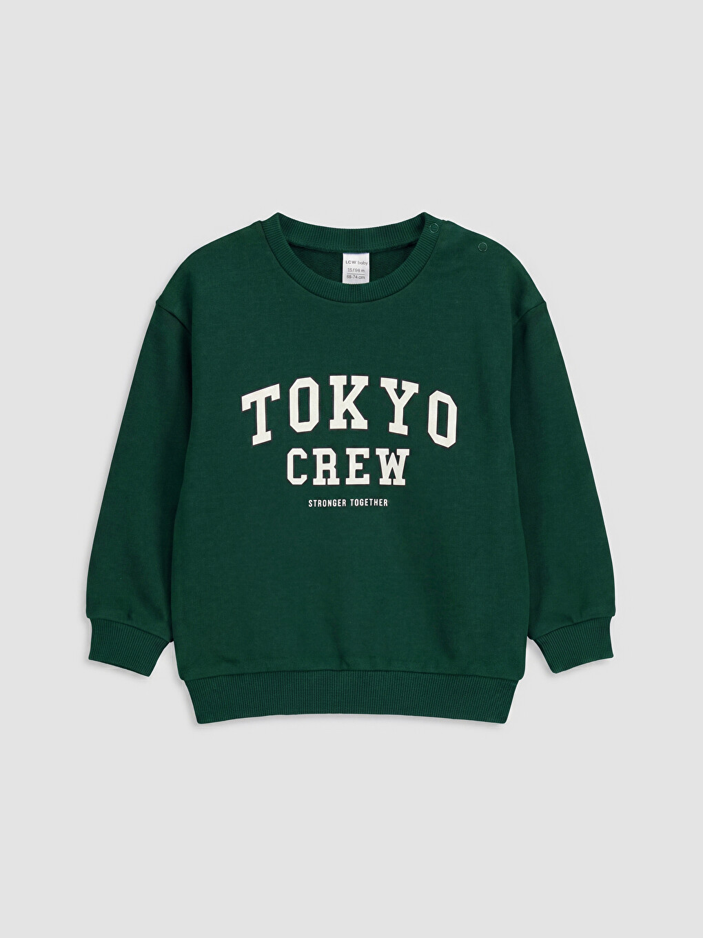 Yeşil Tokyo Baskılı Erkek Bebek Takım-1