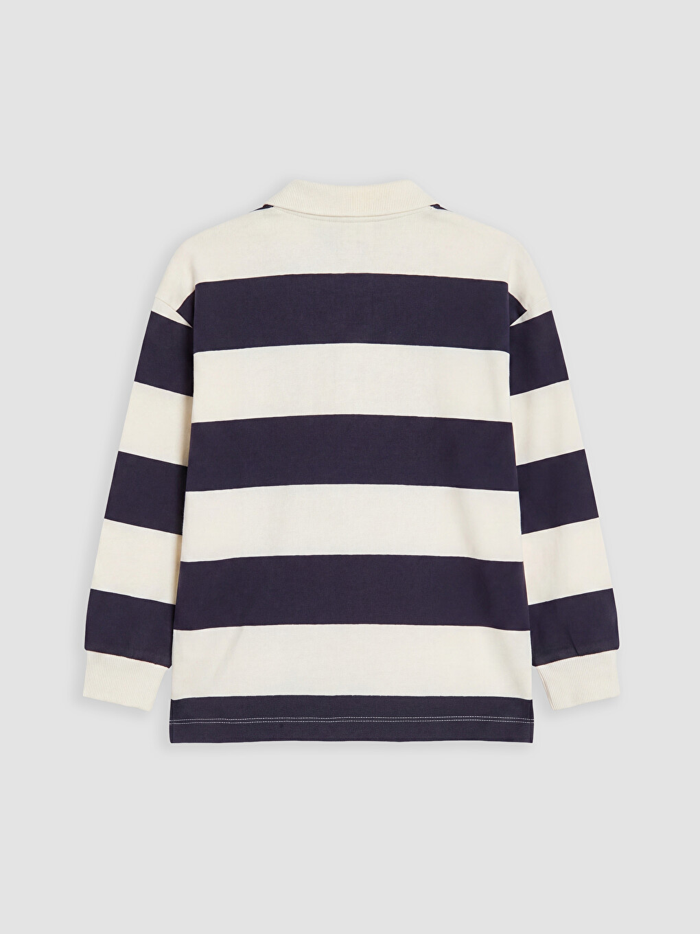 Polo Collar Striped Boys' T-shirt-2
