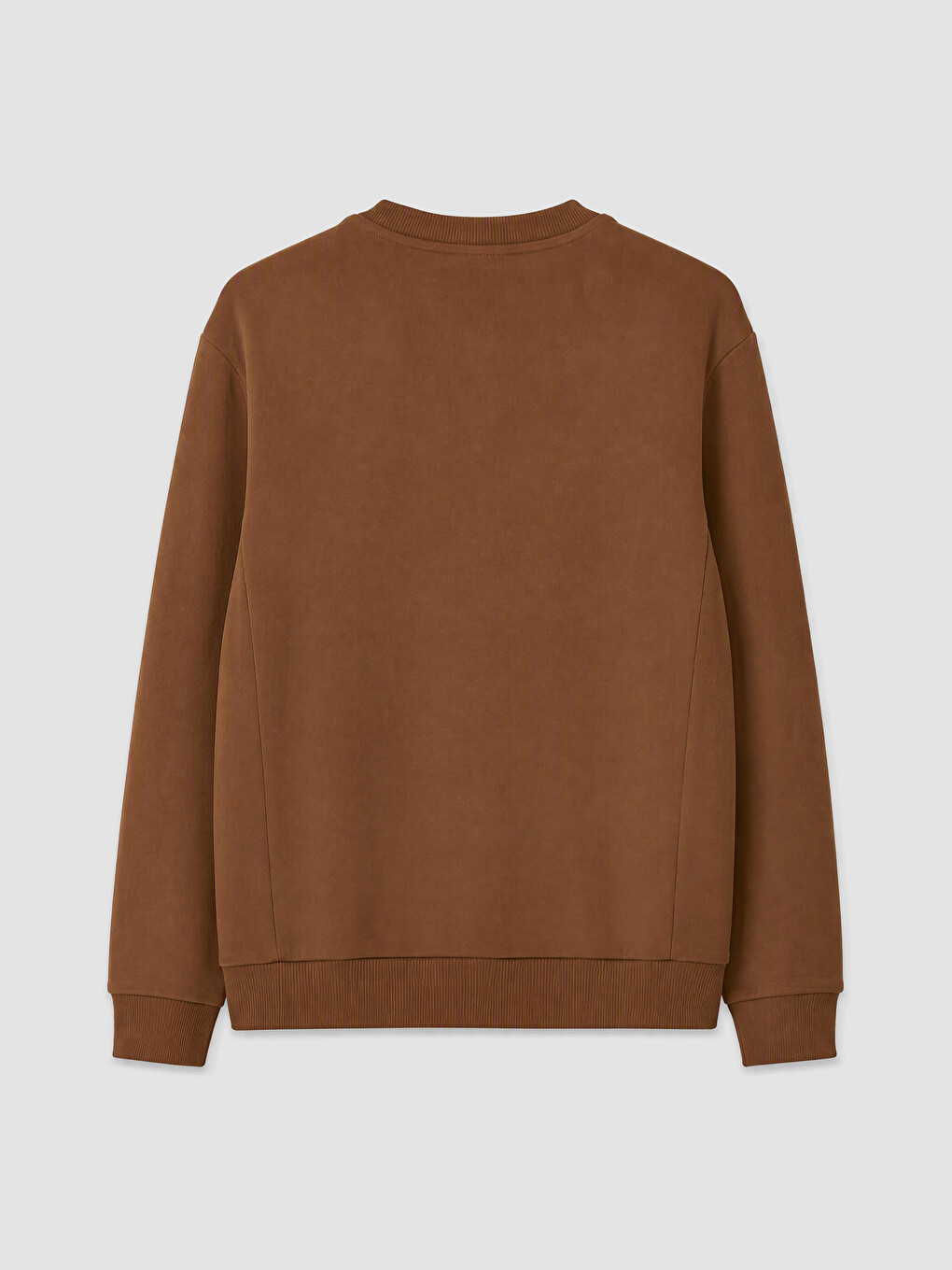 Man Brown Sweatshirt-1