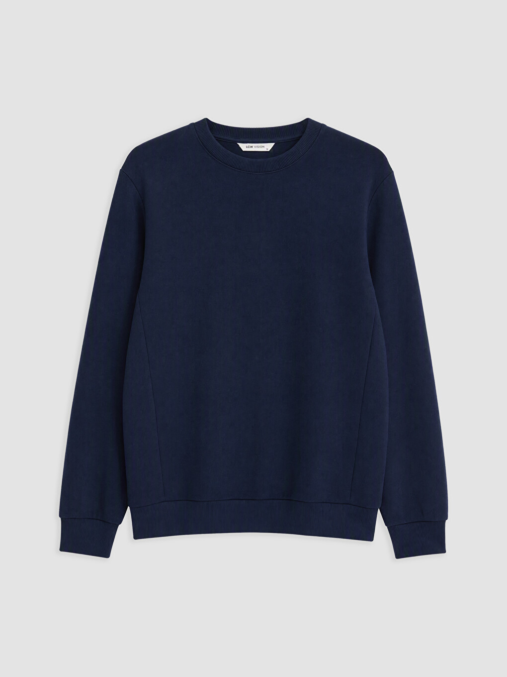 Crew Neck Men's Thick Sweatshirt-3