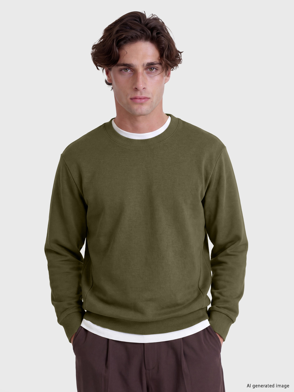 Crew Neck Men's Sweatshirt