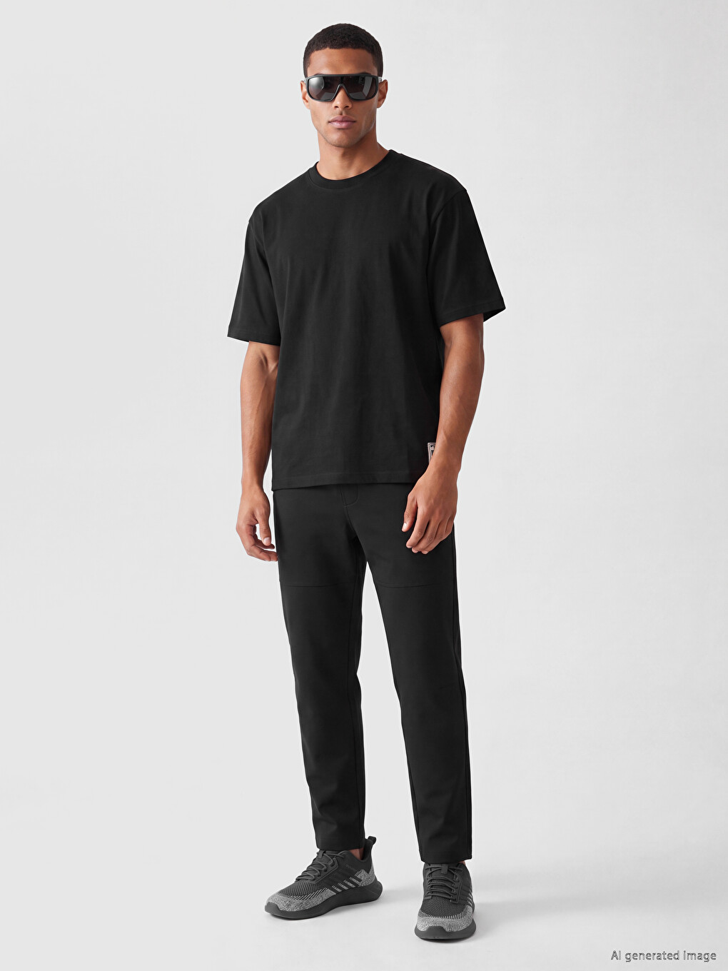 Crew Neck Jersey Men's T-shirt-1