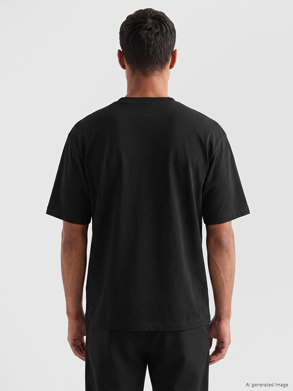 Crew Neck Jersey Men's T-shirt-3