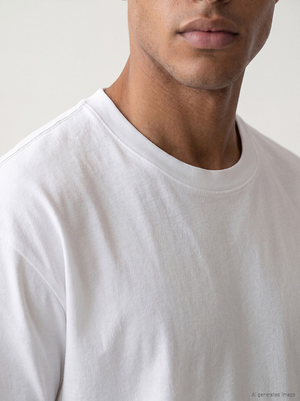 Crew Neck Jersey Men's T-shirt-2