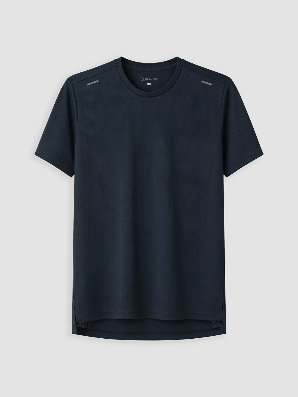 Mashkull Ble E Erret T-shirt Sportiv-5