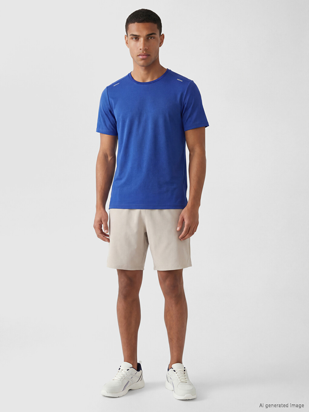 Crew Neck Men's Sport T-shirt-1