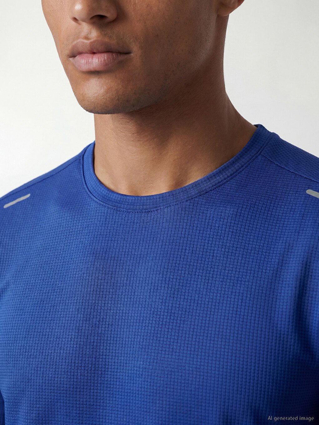 Crew Neck Men's Sport T-shirt-2