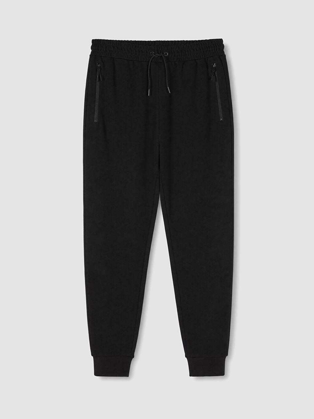 Siyah Regular Fit Erkek Jogger Eşofman Altı-4