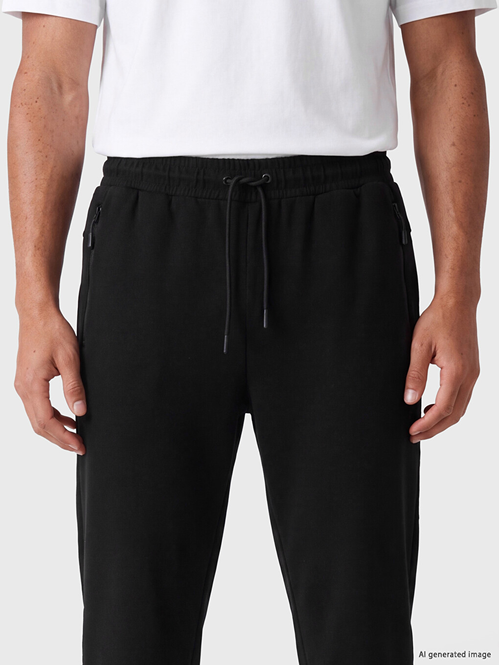 Pantaloni De Trening Jogger Bărbați Croială Regular-2