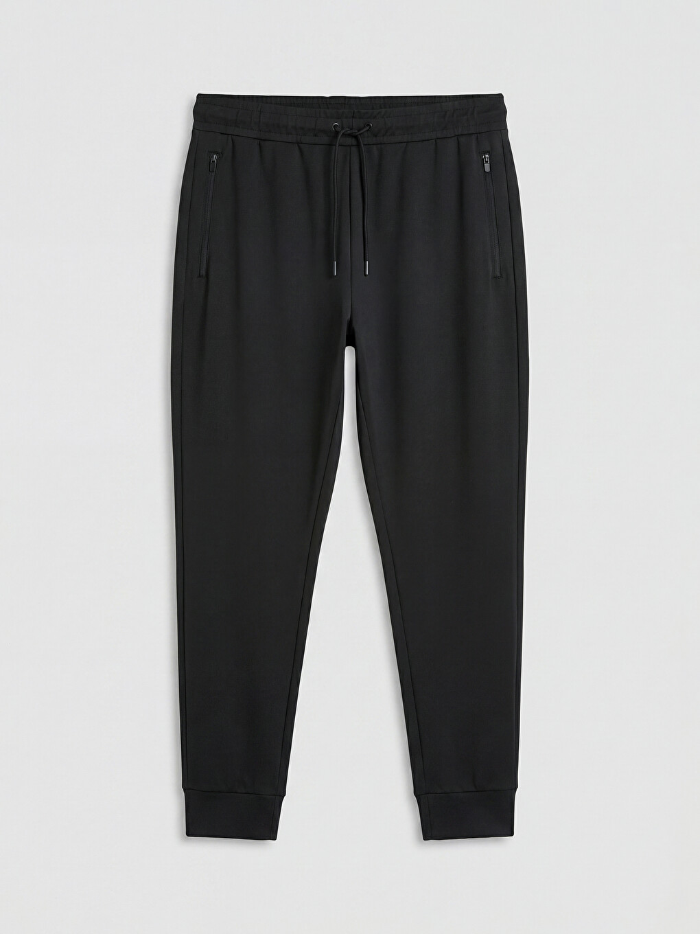 Siyah Regular Fit Erkek Eşofman Altı-4