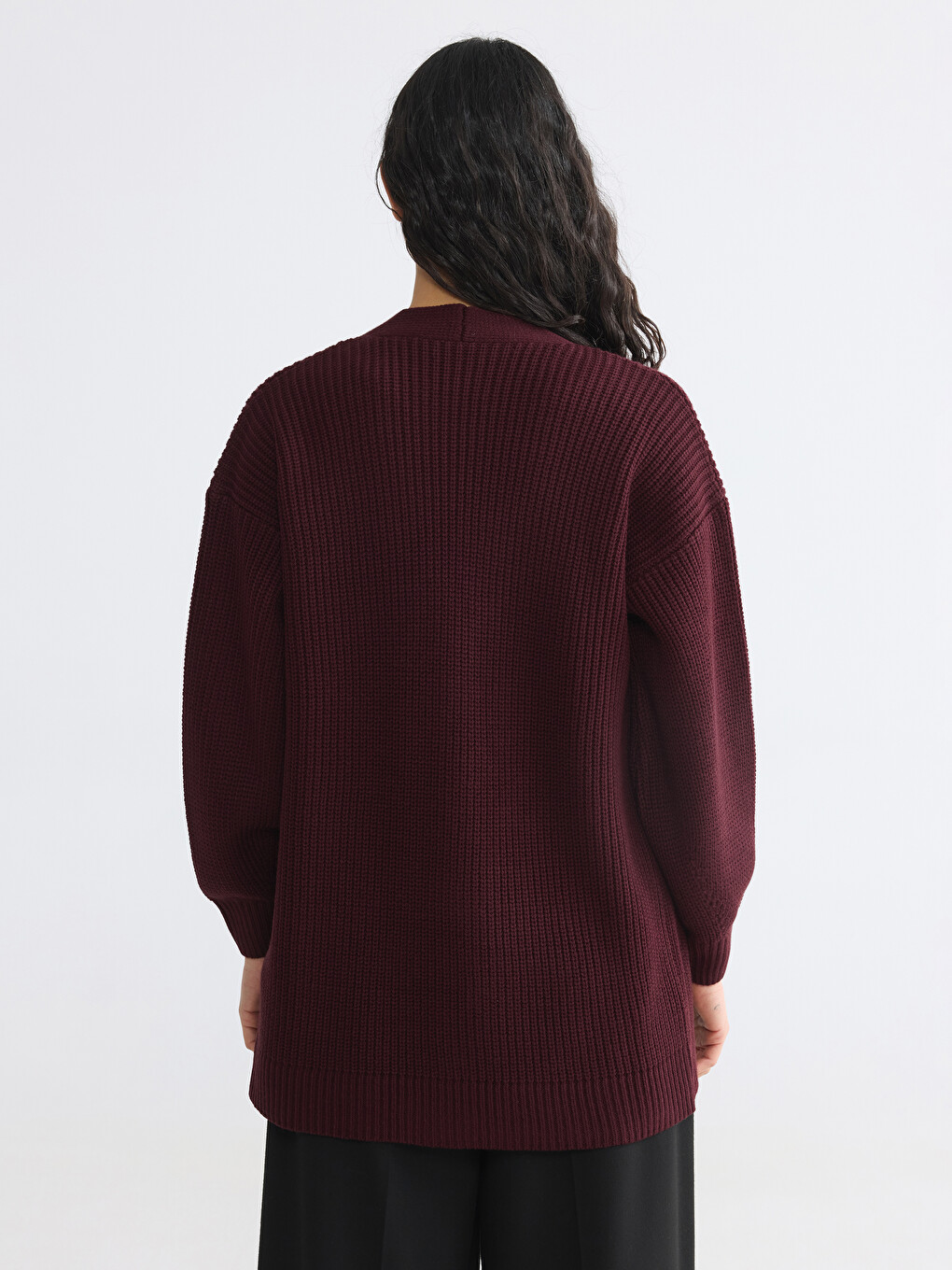 V Neck Women's Knitwear Cardigan-4