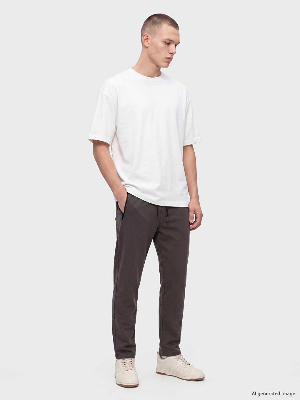 Pantaloni De Trening Antracit Bărbat
