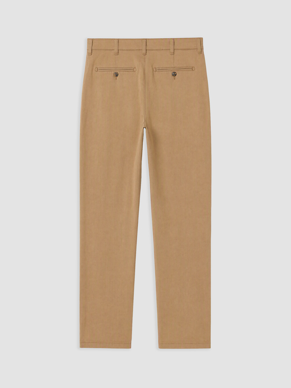 Bej Regular Fit Gabardin Erkek Chino Pantolon-1