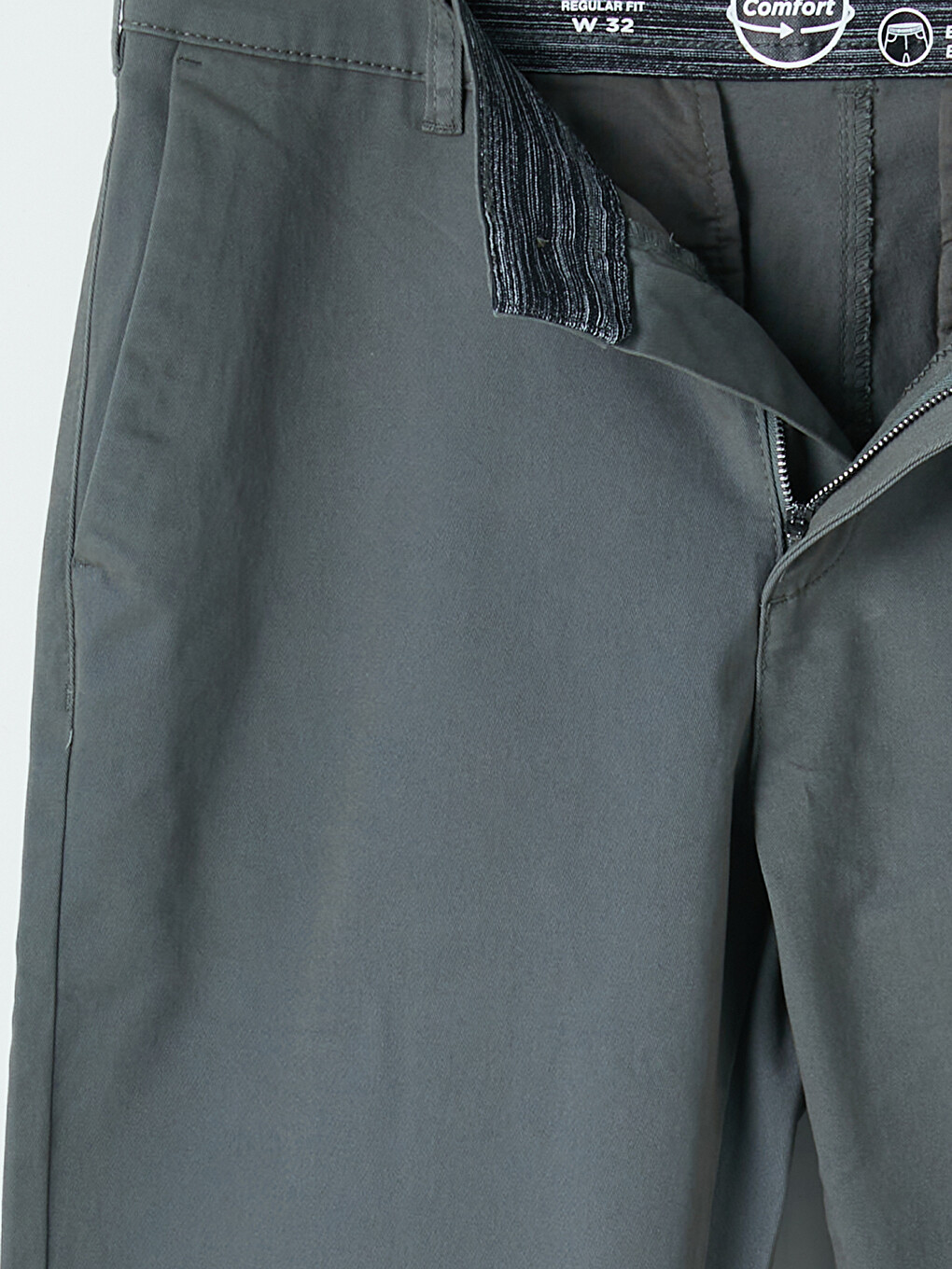 Regular Fit Gabardin Erkek Chino Pantolon-6