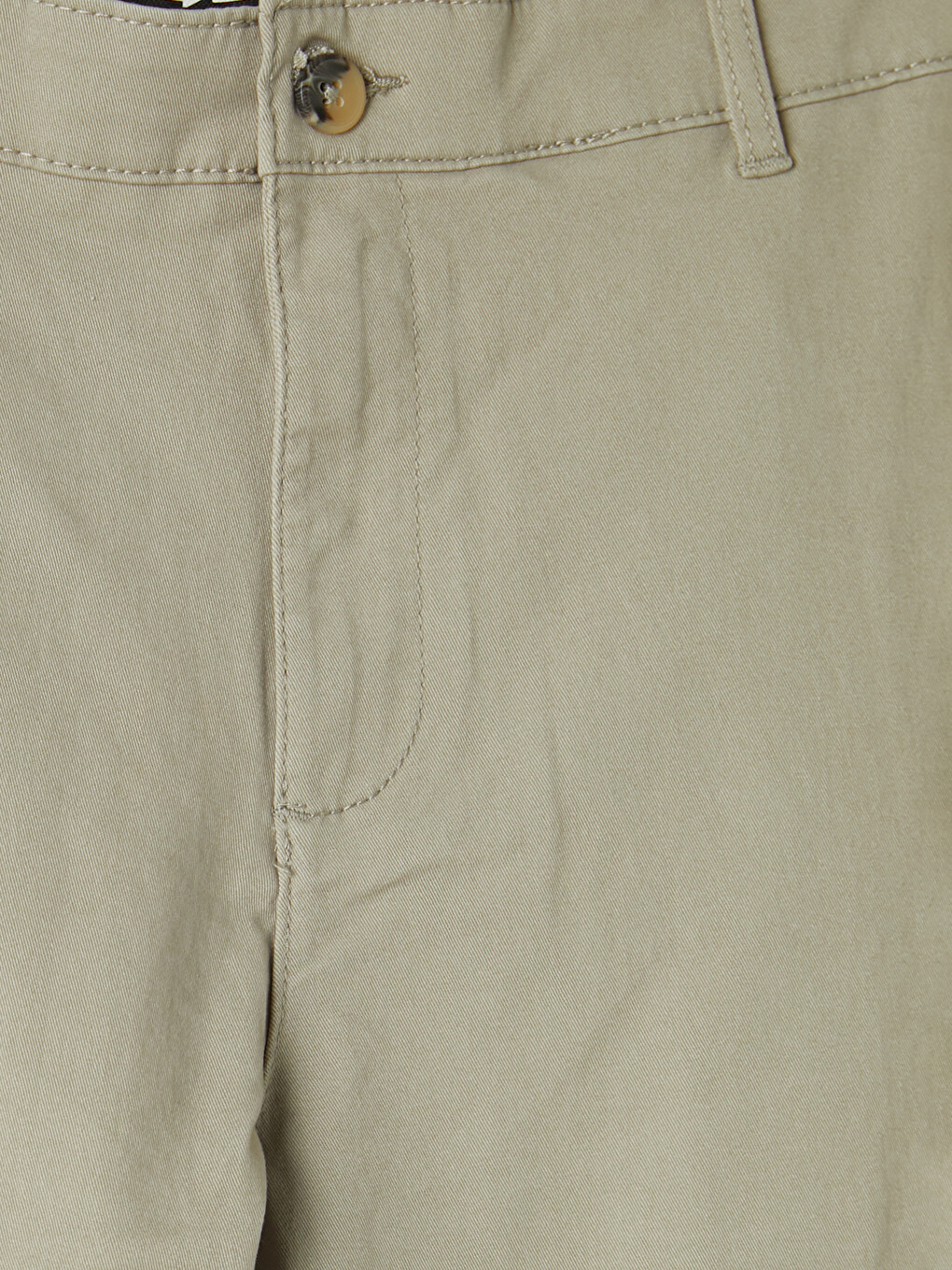 Bej Regular Fit Gabardin Erkek Chino Pantolon-5