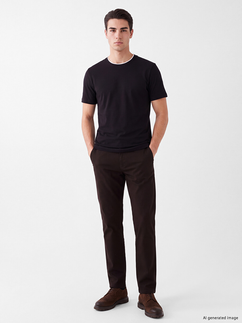 Regular Fit Men's Chino Trousers