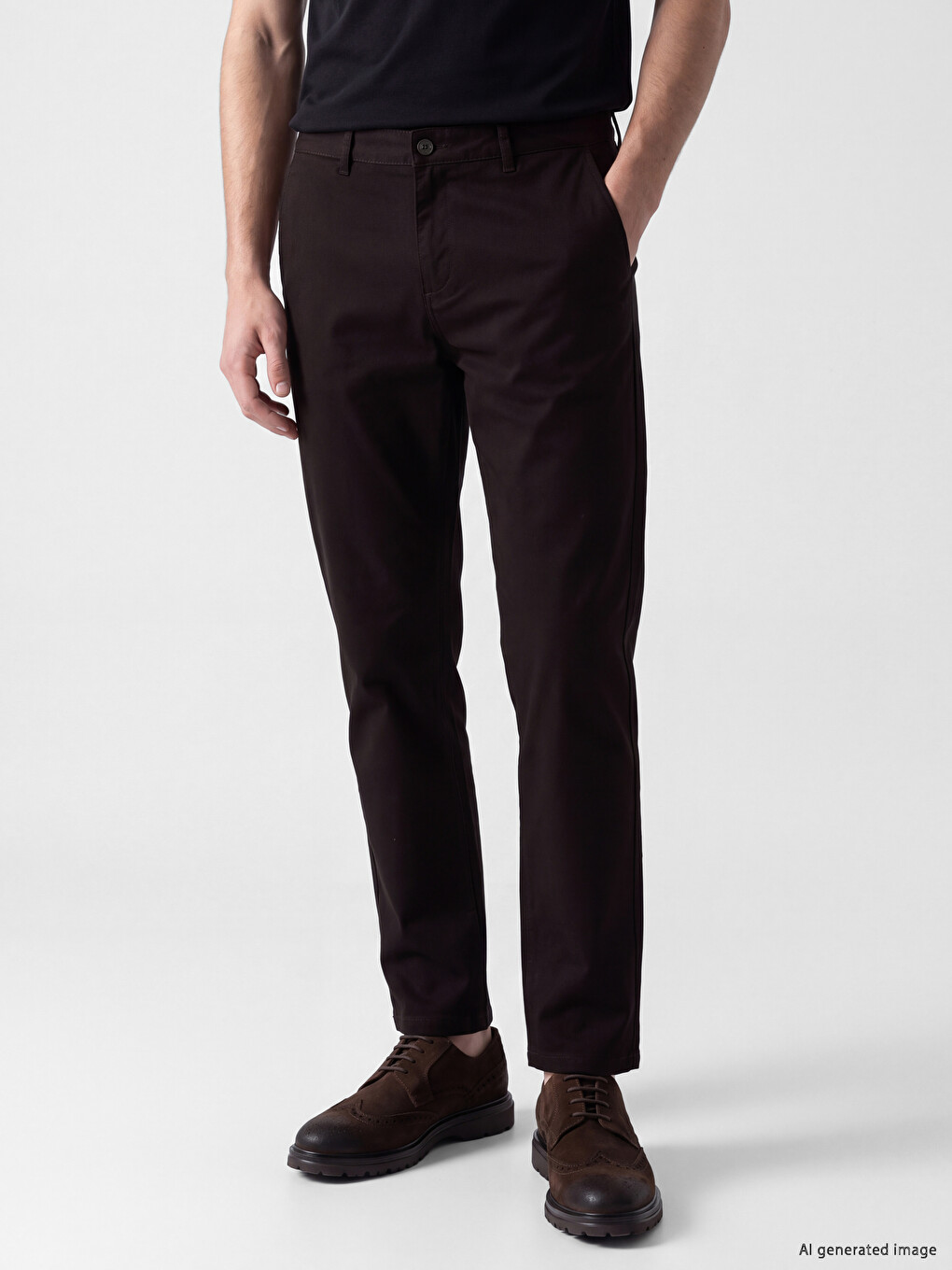 Regular Fit Men's Chino Trousers-1