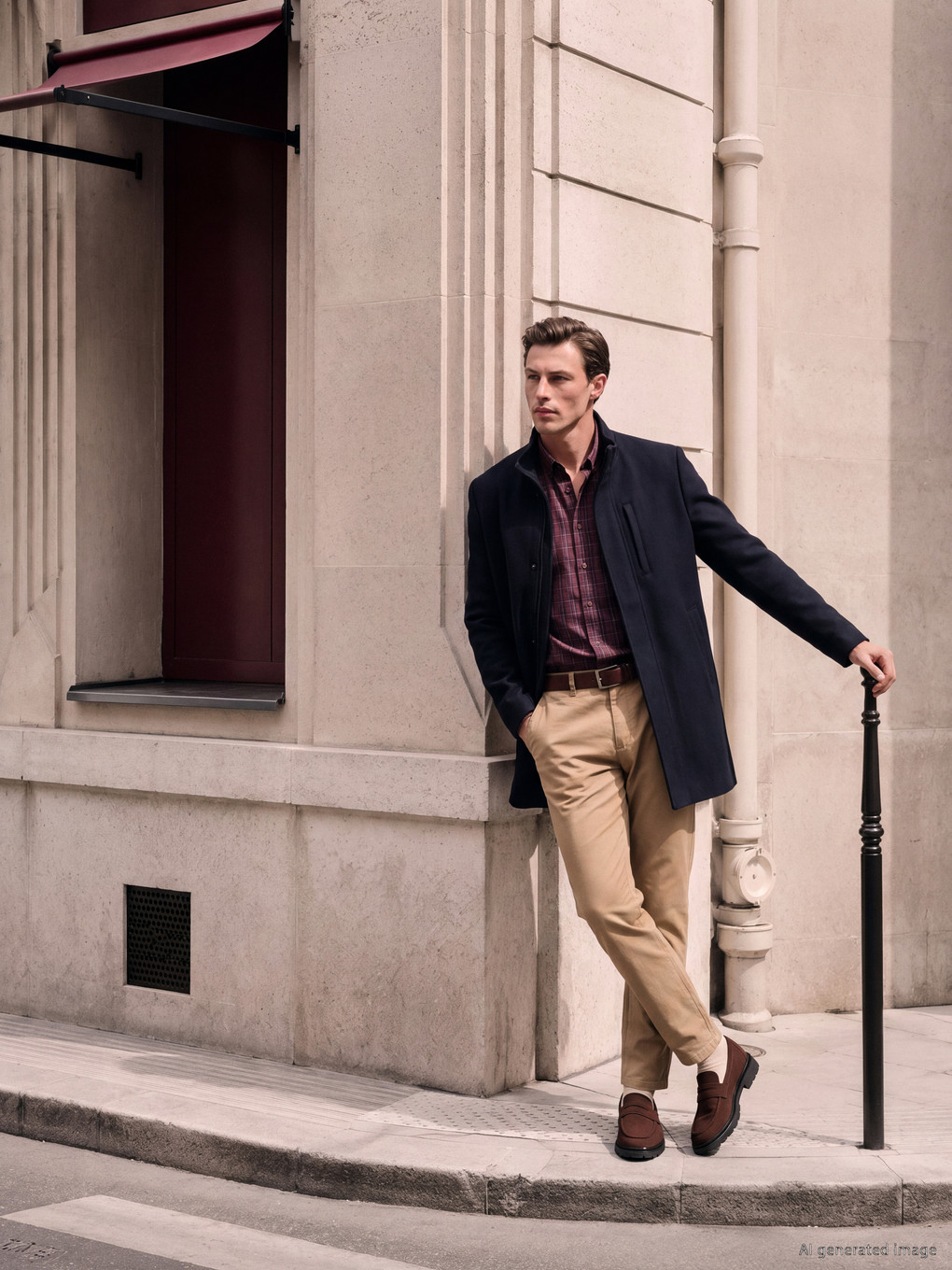 Regular Fit Erkek Chino Pantolon