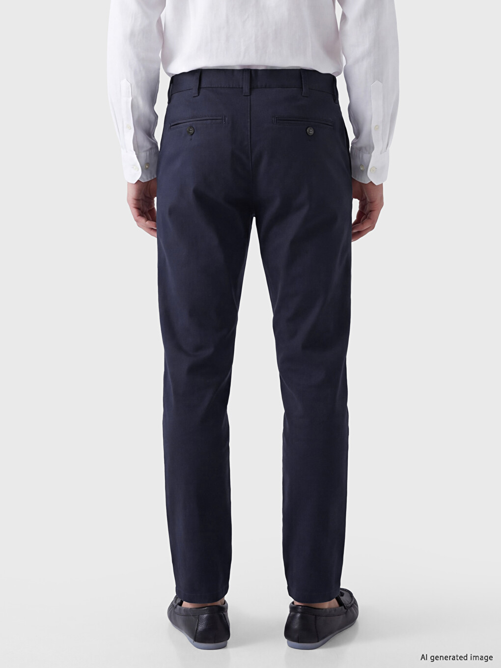 Chino-hose Aus Gabardine Mit Regulärer Passform Für Herren-2