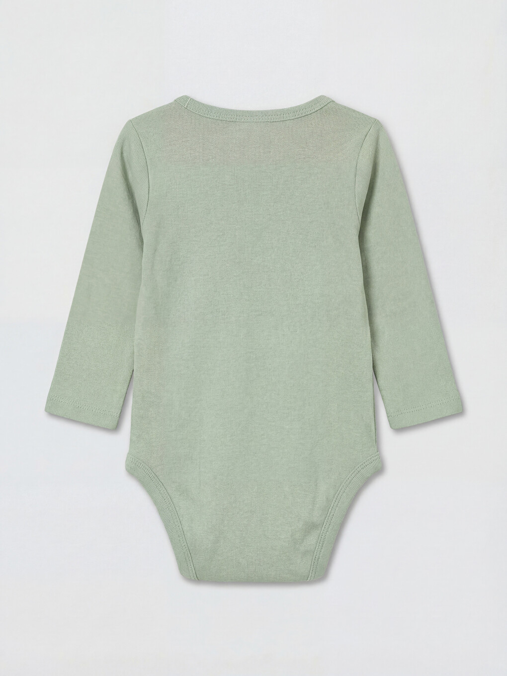Yeşil Bisiklet Yaka Baskılı Erkek Bebek Çıtçıtlı Body 2'li-2