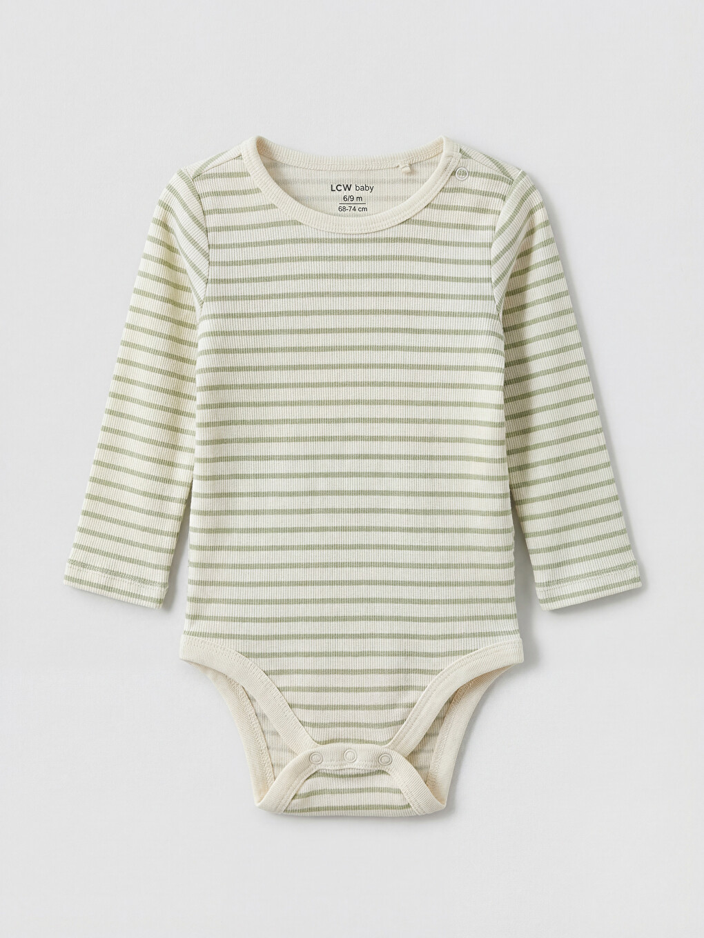 Yeşil Bisiklet Yaka Baskılı Erkek Bebek Çıtçıtlı Body 2'li-3