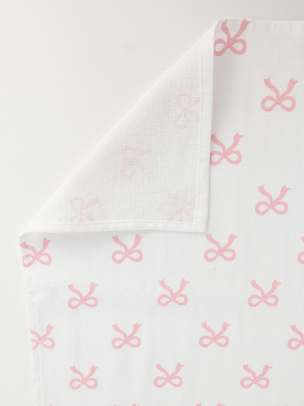 Bow Patterned Tea Towel 3'lü 40x50 Cm-5