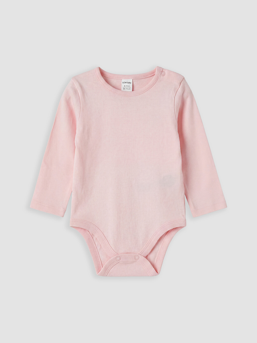Bisiklet Yaka Baskılı Kız Bebek 3'lü Çıtçıtlı Body-3