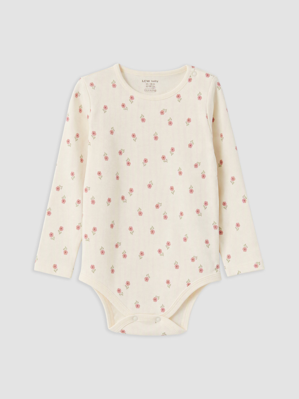 Printed Baby Girls' Snap Bodysuit 2 Pack-2