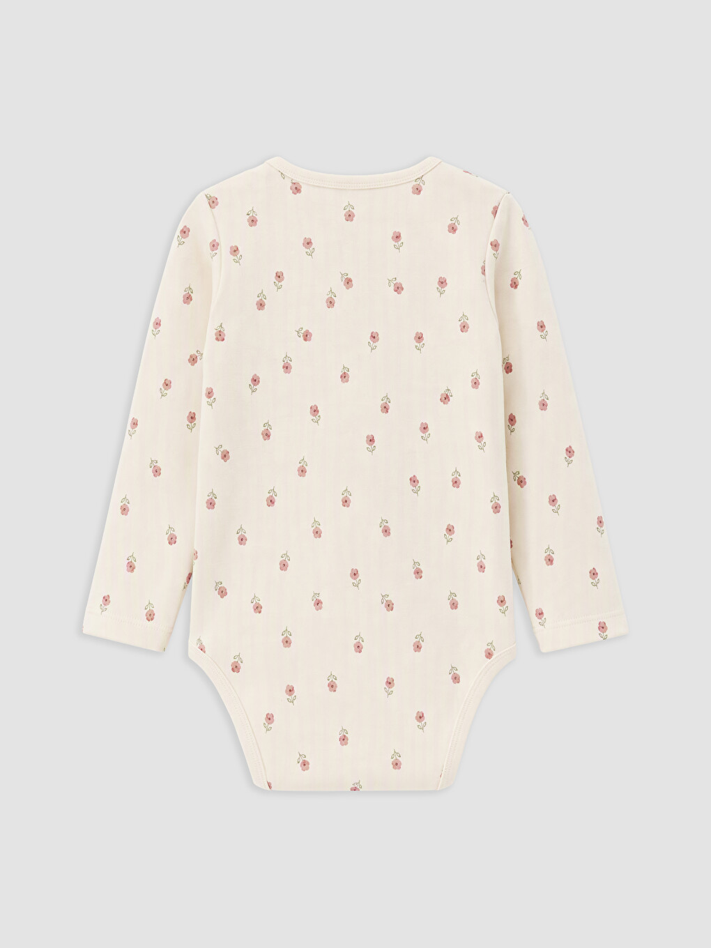 Printed Baby Girls' Snap Bodysuit 2 Pack-3