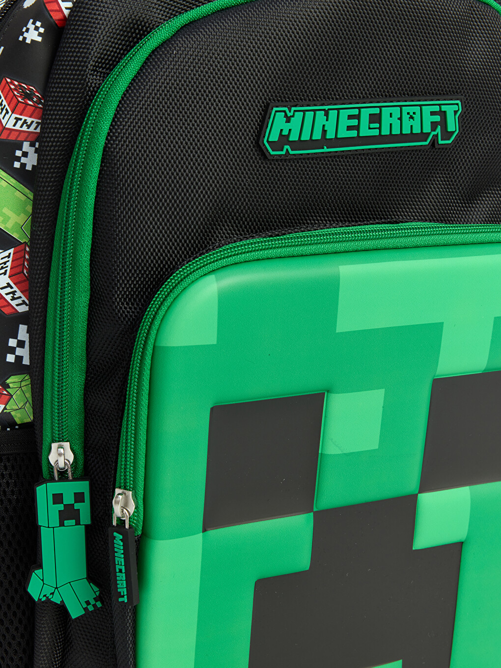 Minecraft Baskılı Erkek Çocuk Okul Çantası-3