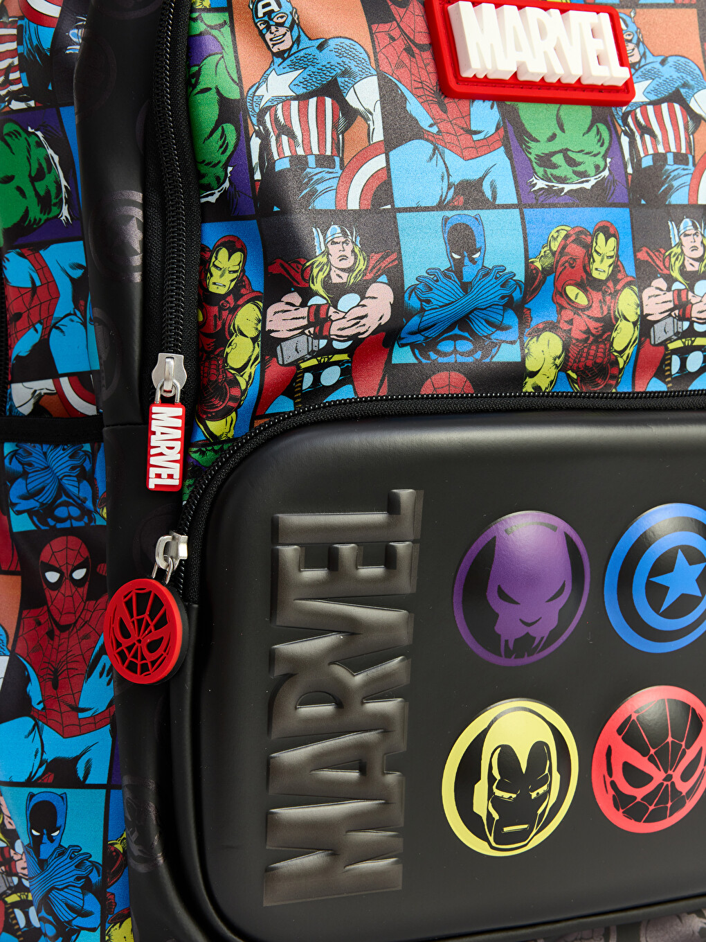 Çantë Shkolle Marvel E Stampuar Për Djem-3