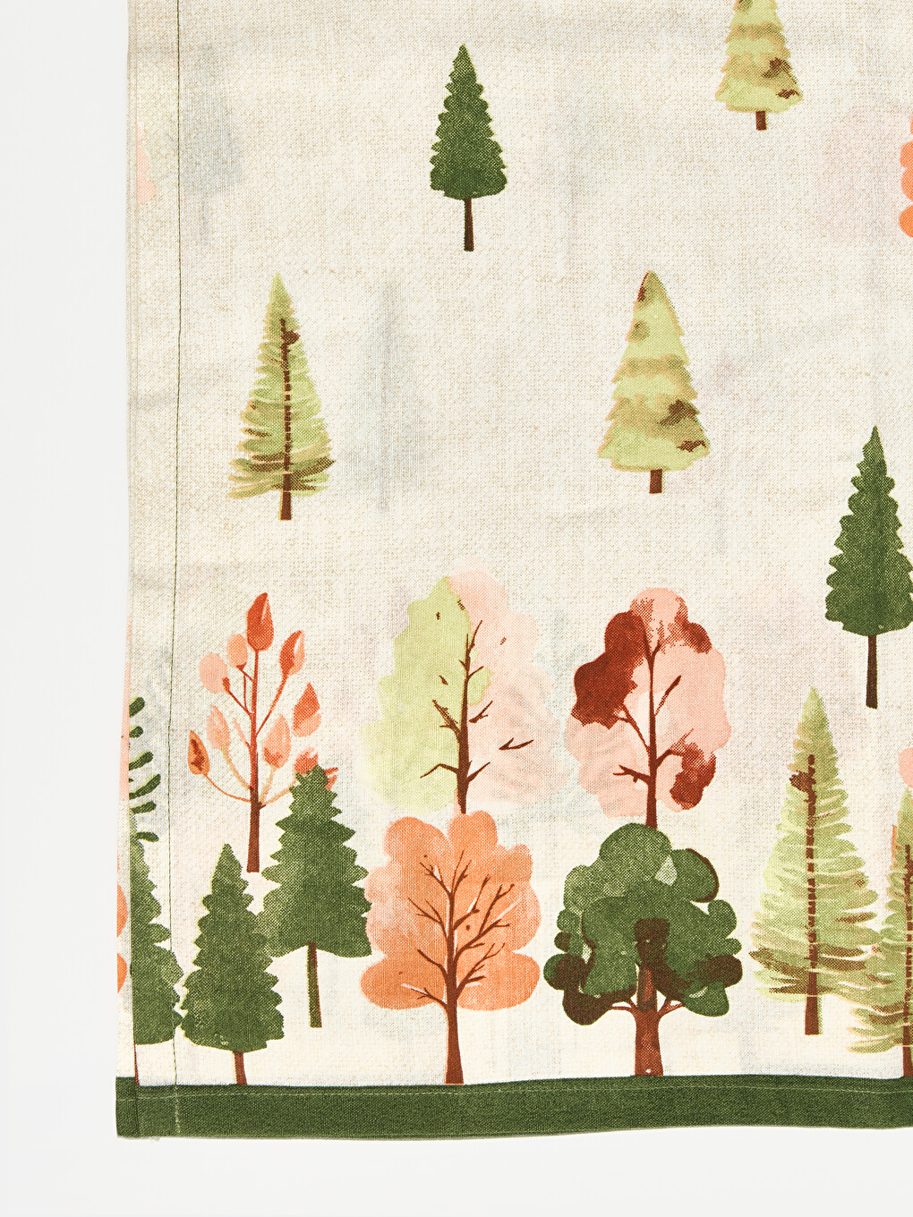 Tree Patterned Tablecloth 150x200 Cm-5